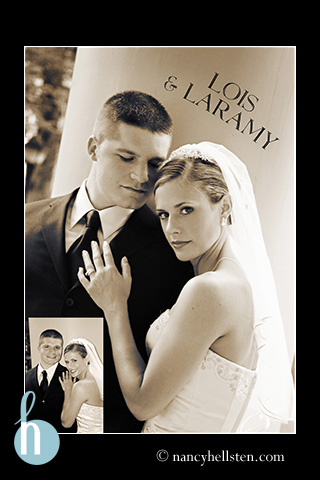 Lois & Laramy's newlywed couple session